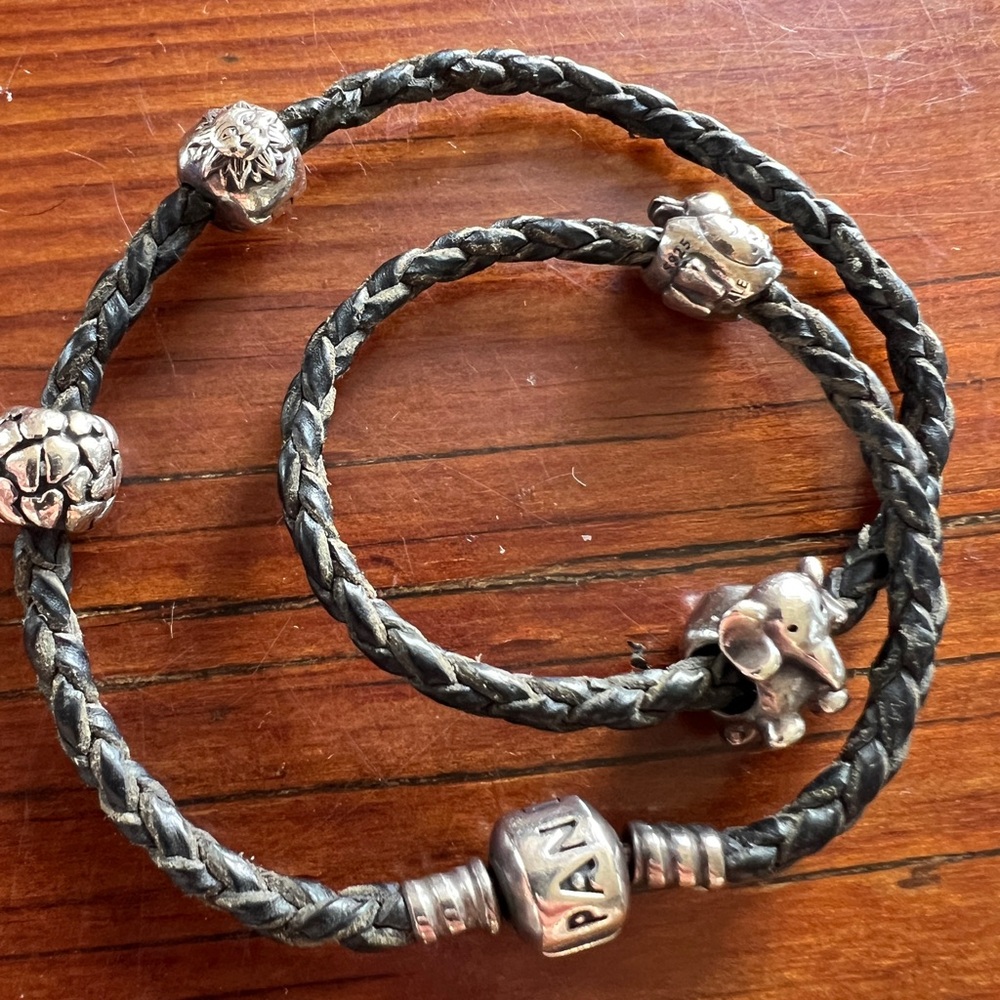 Elegant Silver Charm Bracelet
